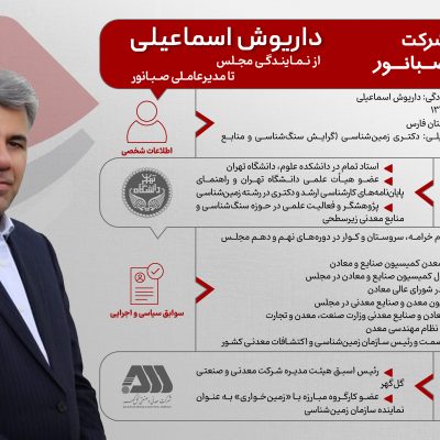 داریوش اسماعیلی؛ از دانشگاه تهران تا مدیریت کلان معدن و صنایع معدنی کشور