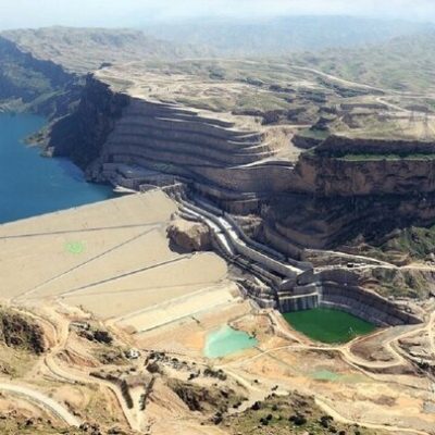 جاری شدن آب رودخانه به سمت سد بزرگ ایران/ بارشها ۱۹۵ میلیون متر مکعب به سدها ریخت