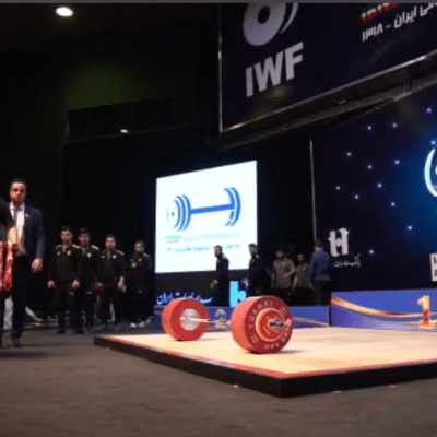 آیین اهدای جوایز لیگ وزنهبرداری