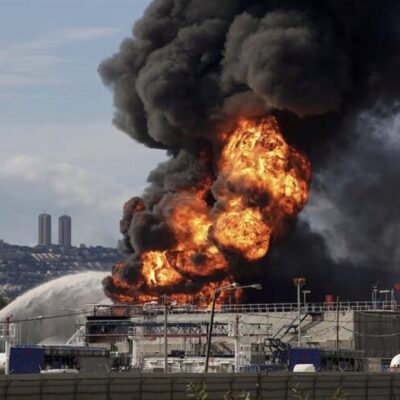 آتشسوزی در یک پالایشگاه آمریکا/ ماجرا چیست؟
