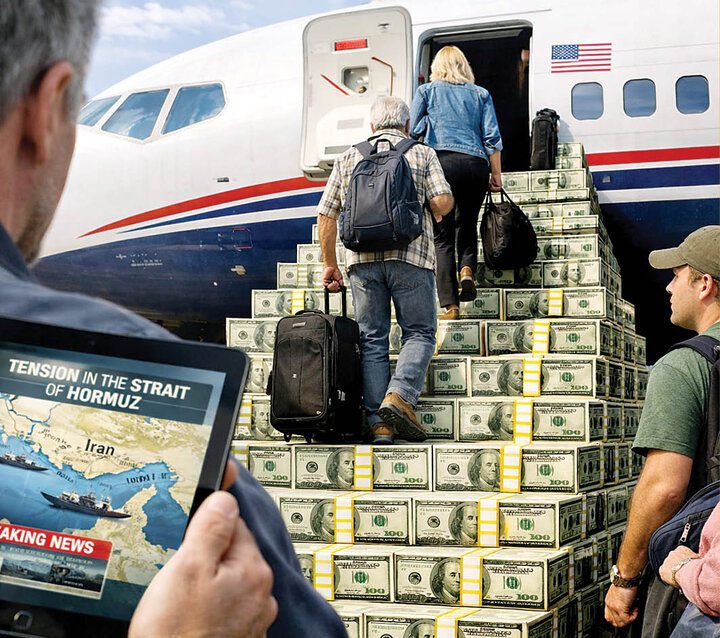 جنگ امریکا و اسرائیل علیه ایران، چقدر به  صنعت هوایی دنیا زیان رساند؟/ افزایش قیمت سوخت، بلیت را گران کرد - تصویر