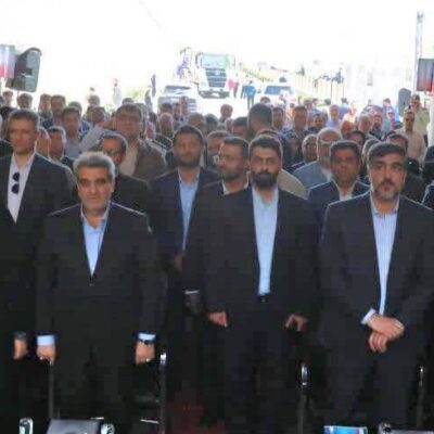 افتتاح چندین پروژه بهسازی زیرساختهای استان سمنان با حضور وزیر راه و شهرسازی