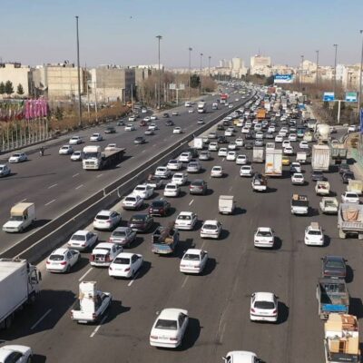 آخرین وضعیت ترافیکی و جوی محورهای مواصلاتی کشور