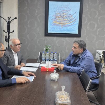 دیدار مشاور ارشد رئیس سازمان بازرسی کل کشور به همراه رئیس هیأت مدیره پست بانک ایران
