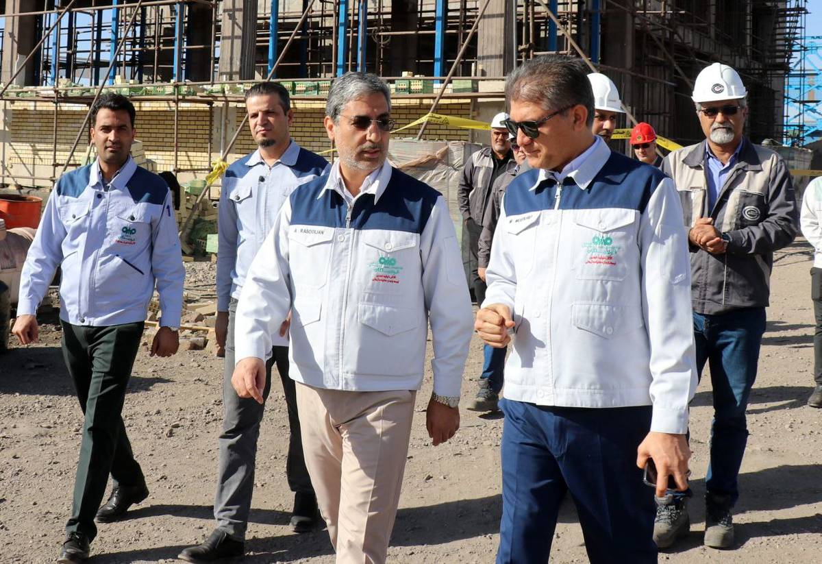 بازدید مدیرعامل فولاد سنگان از پروژه‌های توسعه‌ای