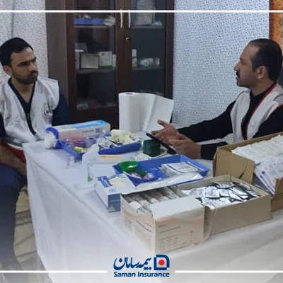 خدمترسانی درمانی بیمه سامان به زائران اربعین برای پنجمین سال پیاپی